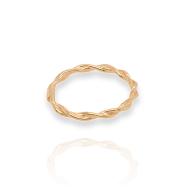 Gold Twisted Ring